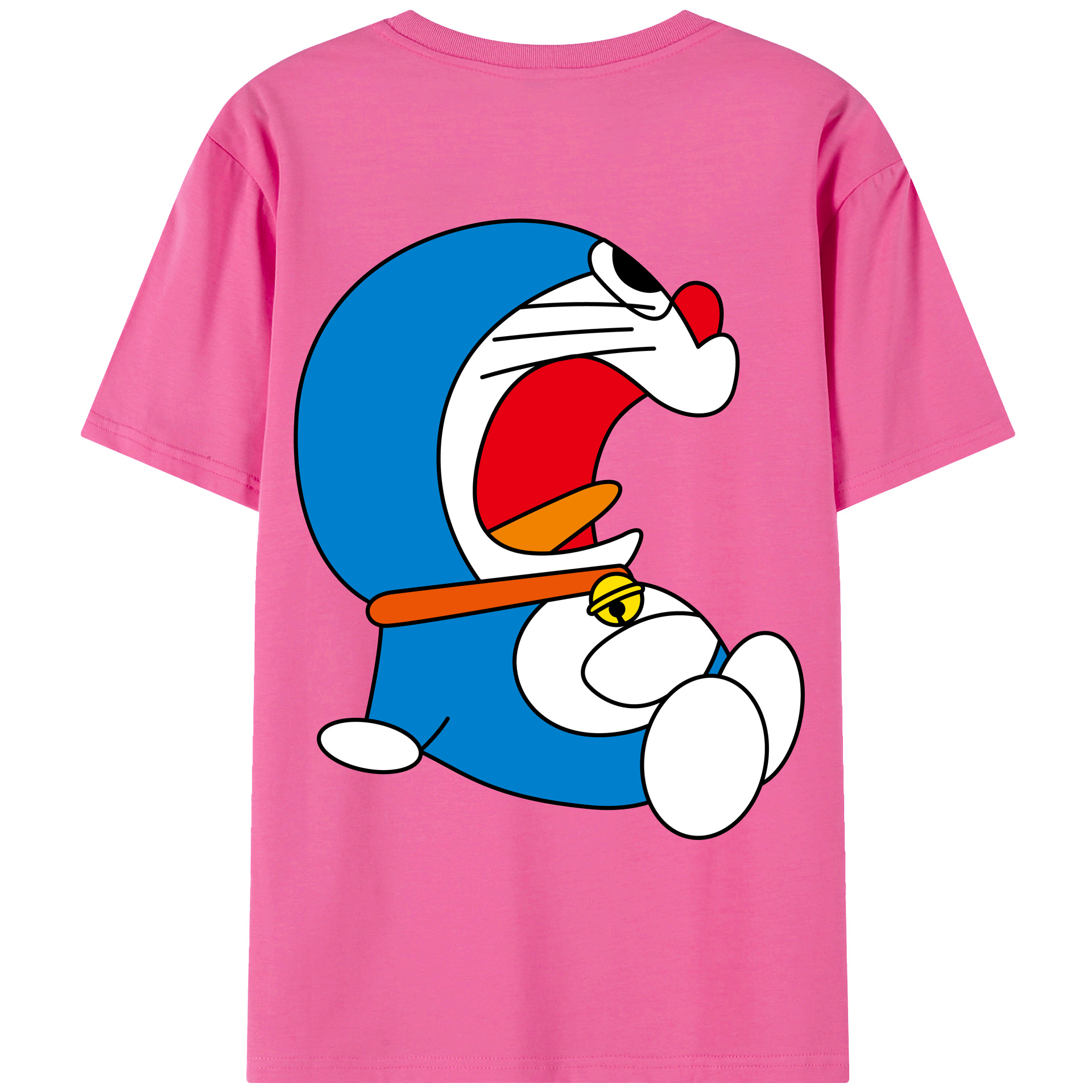 （画像用） ドラえもん Doraemon レディース半袖Tシャツ(バックプリント)